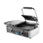 Kontaktgrill – sooniline – kahekordne grillplaat – 2 x 22 cm - Image 7