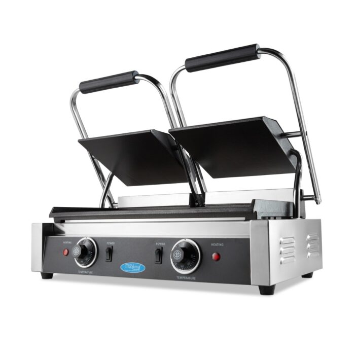 Kontaktgrill – sile – kahekordne grillplaat – 2 x 22 cm - Image 7
