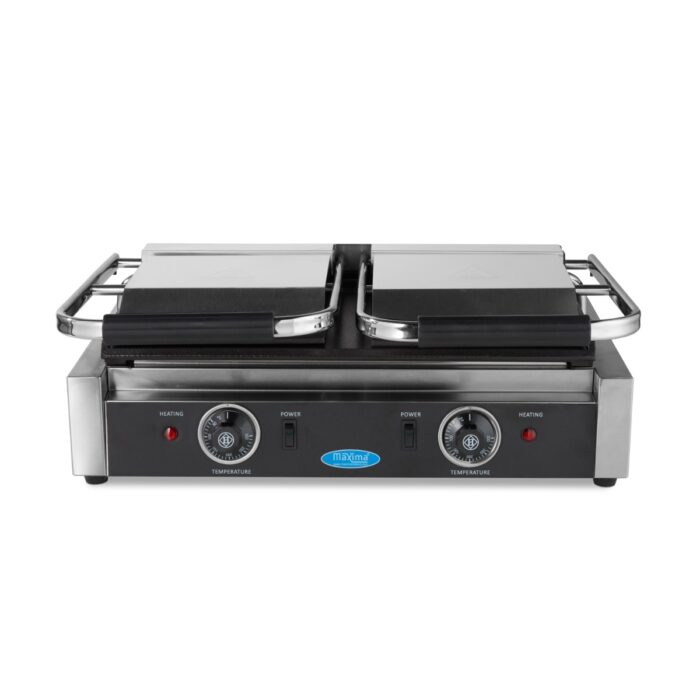 Kontaktgrill – sile – kahekordne grillplaat – 2 x 22 cm - Image 5