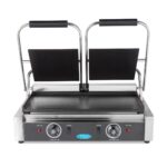 Kontaktgrill – sile – kahekordne grillplaat – 2 x 22 cm - Image 9