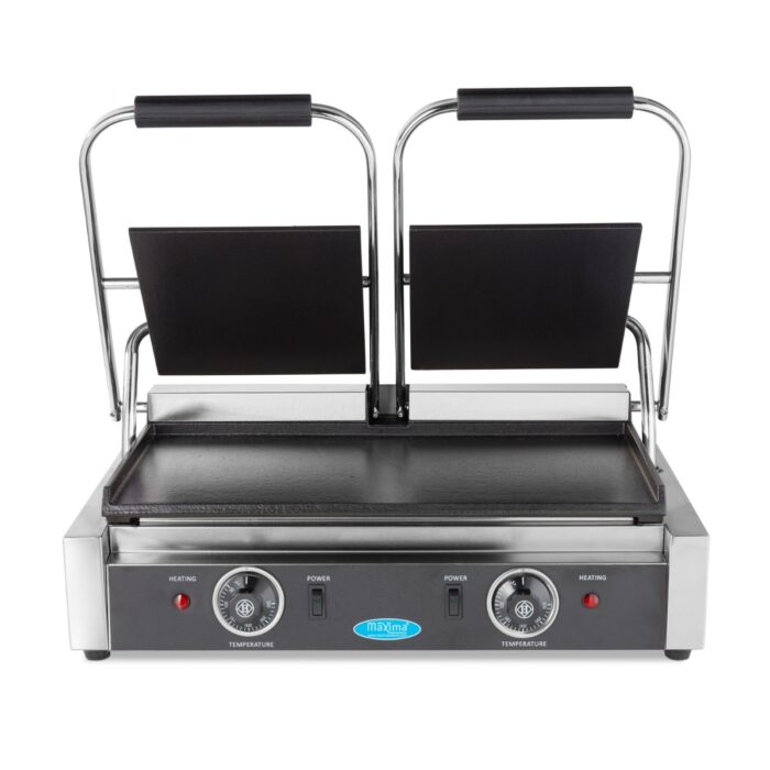 Kontaktgrill – sile – kahekordne grillplaat – 2 x 22 cm - Image 9