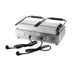 Kontaktgrill – sile – kahekordne grillplaat – 2 x 22 cm - Image 10