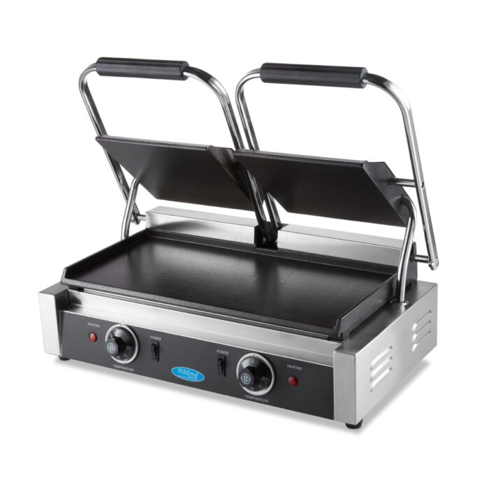 Kontaktgrill – sile – kahekordne grillplaat – 2 x 22 cm - Image 6