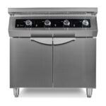 Pliit – 4 põletit – induktsioon – sügavus 70 cm – alusega - Image 2