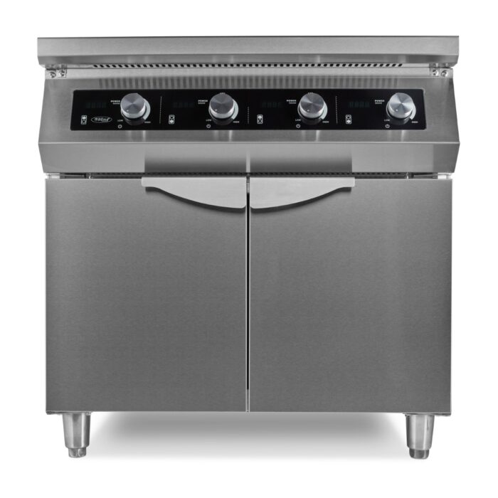 Pliit – 4 põletit – induktsioon – sügavus 70 cm – alusega - Image 2
