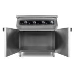Pliit – 4 põletit – induktsioon – sügavus 70 cm – alusega - Image 3
