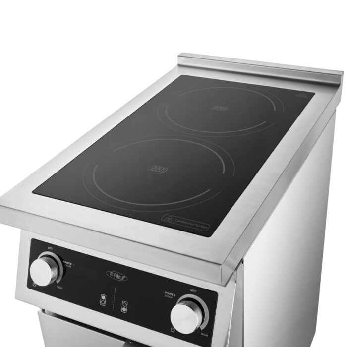 Pliit – 2 põletit – induktsioon – sügavus 70 cm – alusega - Image 5