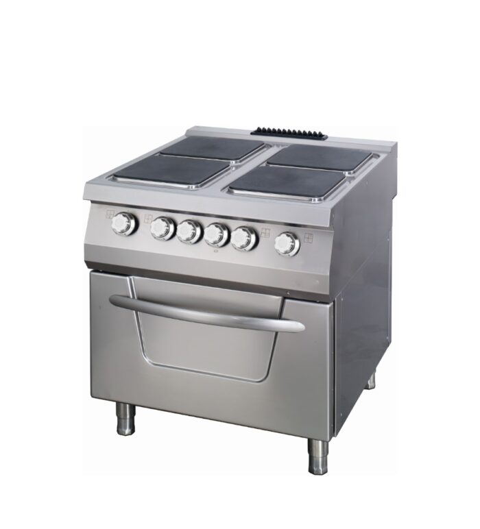 Premium pliit – 4 põletit – kahekordne – sügavus 90 cm – elektriline - Image 1