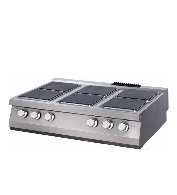 Premium-pliit – 6 põletit – kolmekordne – sügavus 90 cm – elektriline - Image 1
