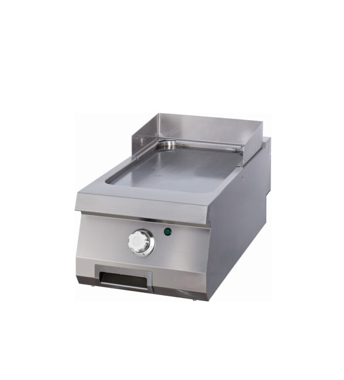 Premium-plaat – sile kroom – üheosaline – sügavus 90 cm – elektriline - Image 1