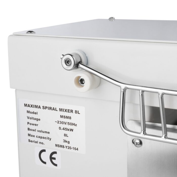 Tainasegaja – 8 l – 4,5 kg tainast – valge - Image 12