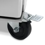 Külmkapp – 1400 l – 6 reguleeritavat riiulit (2/1 GN) – ratastel – roostevaba teras - Image 9