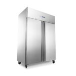 Külmkapp – 1400 l – 6 reguleeritavat riiulit (2/1 GN) – ratastel – roostevaba teras