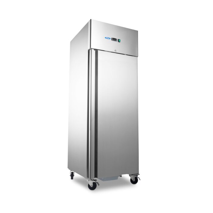 Külmik – 600 l – 3 reguleeritavat riiulit (2/1 GN) – ratastel – riiulid kaasas - Image 1