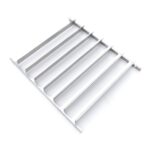 Aurutaja laud riiuliga – alusplaat – 7x 1/1 GN