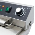 Friteerimismasin – 16 l – 1 korv – äravoolukraani ja alusega – 230 V - Image 9