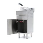 Friteerimismasin – 16 l – 1 korv – äravoolukraani ja alusega – 230 V - Image 14