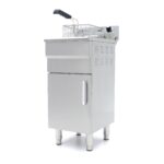 Friteerimismasin – 16 l – 1 korv – äravoolukraani ja alusega – 230 V - Image 2