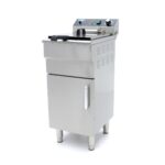 Friteerimismasin – 16 l – 1 korv – äravoolukraani ja alusega – 230 V