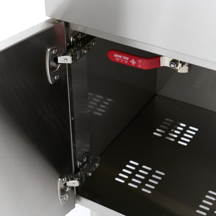 Fritüür – 2 x 16 l – 2 korvi – äravoolukraani ja alusega – 230 V - Image 15