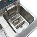 Fritüür – 2 x 16 l – 2 korvi – äravoolukraani ja alusega – 230 V - Image 11
