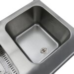 Fritüür – 2 x 16 l – 2 korvi – äravoolukraani ja alusega – 230 V - Image 10
