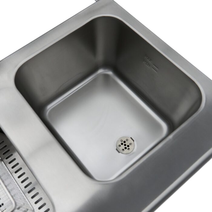 Fritüür – 2 x 16 l – 2 korvi – äravoolukraani ja alusega – 230 V - Image 10