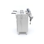 Fritüür – 2 x 16 l – 2 korvi – äravoolukraani ja alusega – 230 V - Image 5