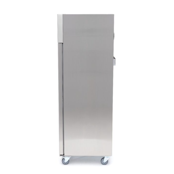Külmkapp – 400 l – 3 reguleeritavat riiulit – roostevaba teras – ratastel - Image 6