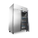 Külmik – 1200 l – 6 reguleeritavat riiulit (2/1 GN) – ratastel – roostevaba teras - Image 2