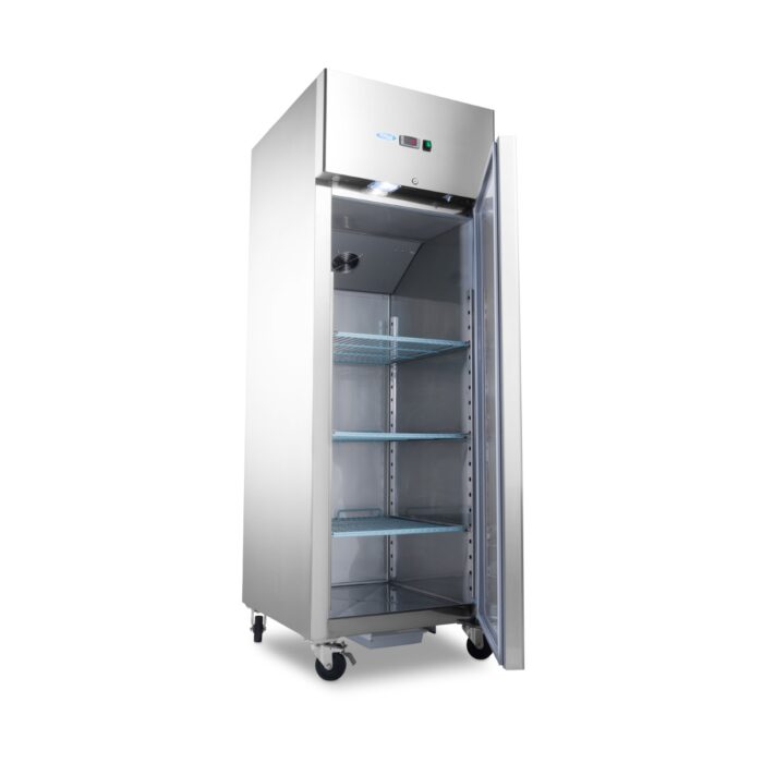 Külmik – 600 l – 3 reguleeritavat riiulit (2/1 GN) – ratastel – riiulid kaasas - Image 2