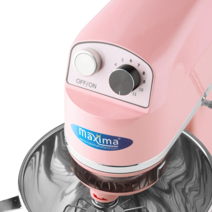 Püstmikser – 7 l – kuni 2 kg tainast – roosa - Image 5