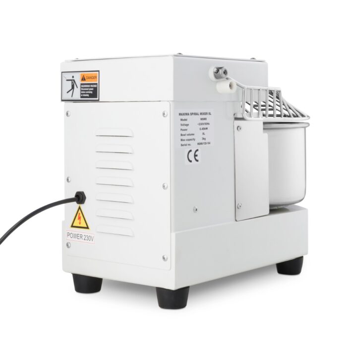 Tainasegaja – 8 l – 4,5 kg tainast – valge - Image 4