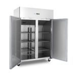 Külmik – 1200 l – 6 reguleeritavat riiulit (2/1 GN) – ratastel – roostevaba teras - Image 8