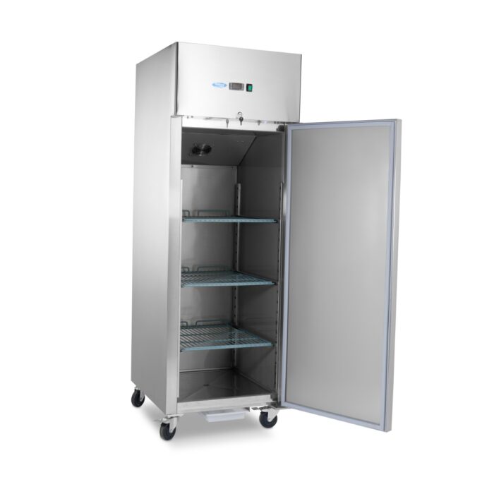 Külmik – 600 l – 3 reguleeritavat riiulit (2/1 GN) – ratastel – riiulid kaasas - Image 5