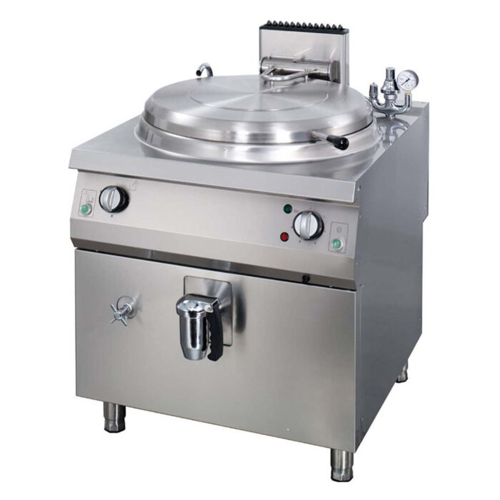 Premium keedupott – 120 l – kaudne – sügavus 90 cm – gaas - Image 1