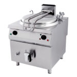 Premium keedupann – 120 l – kaudne – sügavus 90 cm – elektriline