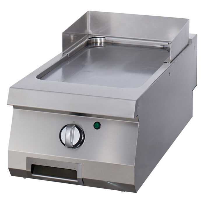 Premium-grillplaat – sile – üheosaline – sügavus 90 cm – gaas - Image 1
