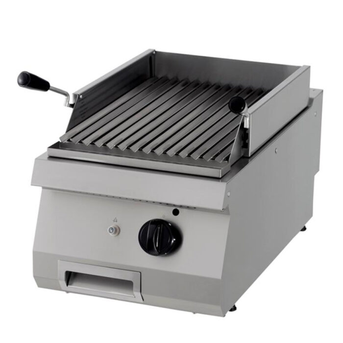 Premium laavakivigrill – üheosaline – sügavus 90 cm – gaas - Image 1