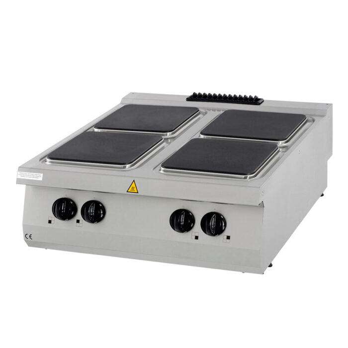 Premium-pliit – 4 põletit – kahekordne – sügavus 90 cm – elektriline - Image 1