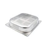 Gastronormi konteiner – 2/3 GN – sügavus 6,5 cm – roostevaba teras – perforeeritud - Image 2