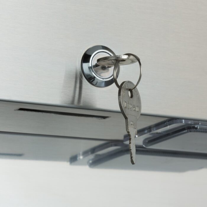 Külmik – 1200 l – 6 reguleeritavat riiulit (2/1 GN) – ratastel – roostevaba teras - Image 10
