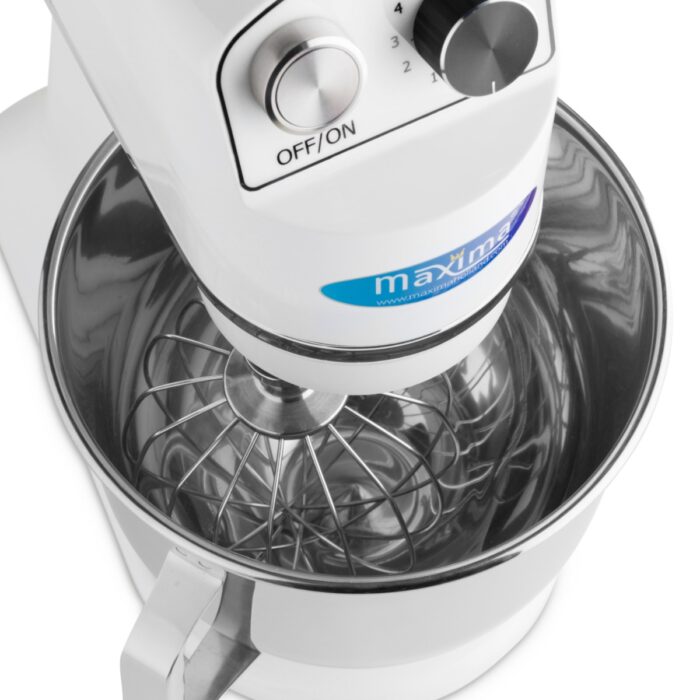 Käsimikser – 7 l – kuni 2 kg tainast – valge - Image 11