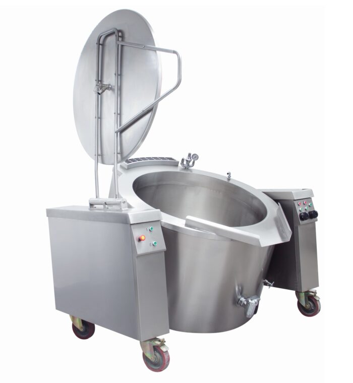 Kallutatav keedupann – 550 l – kaudne – gaas - Image 1