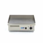 Grillplaat – pooleldi sooniline – 55 cm – koos tilgakogujaga - Image 2
