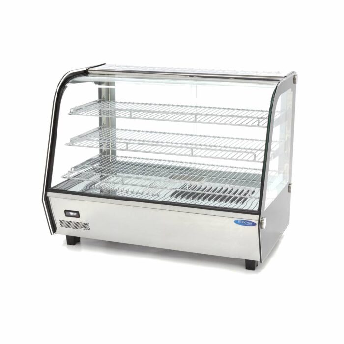 Soojendatav toiduvitriin – 160 l – 85,6 cm – 3 riiulit - Image 1