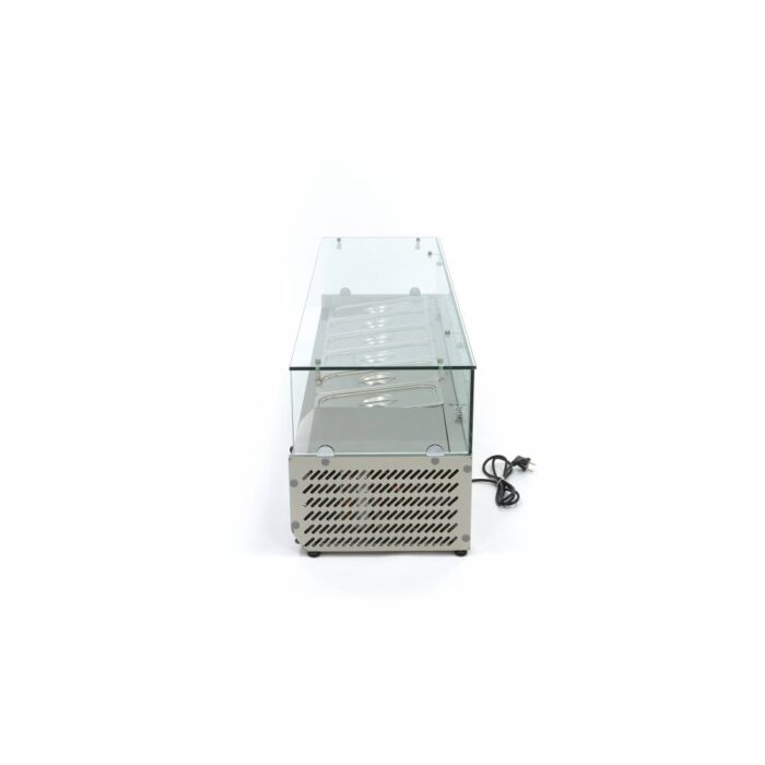 Lauapealne ettevalmistus-külmik – 140 cm – mahutab 6 x 1/3 GN - Image 3