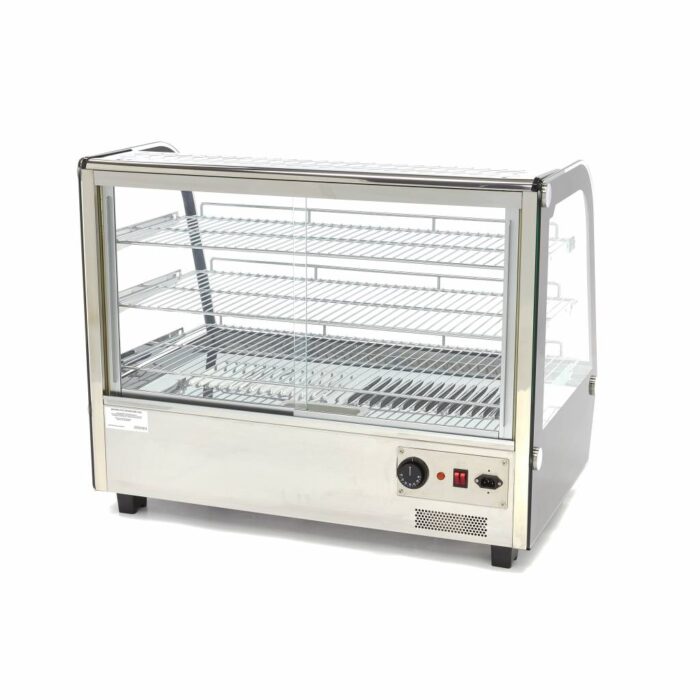 Soojendatav toiduvitriin – 160 l – 85,6 cm – 3 riiulit - Image 4