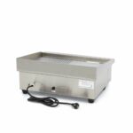 Grillplaat – pooleldi sooniline – 55 cm – koos tilgakogujaga - Image 4
