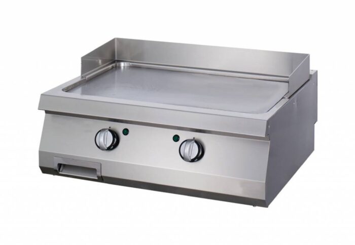 Raskete tööde jaoks mõeldud grillplaat – sile – kaheosaline – sügavus 70 cm – gaas - Image 1